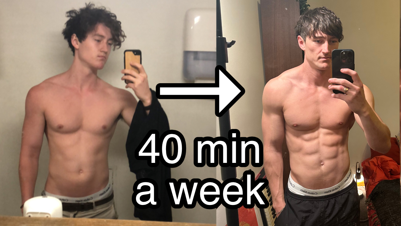 How I built my dream body in 40 minutes a week