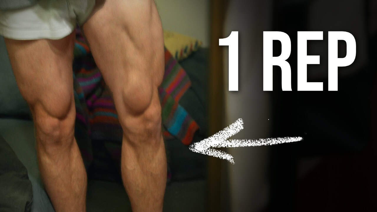How to build powerful legs in one rep a week