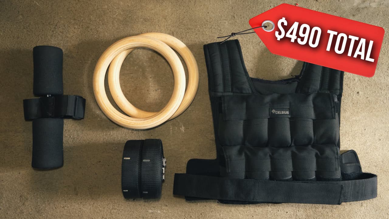 Everything you need to train at home forever (full $500 setup)