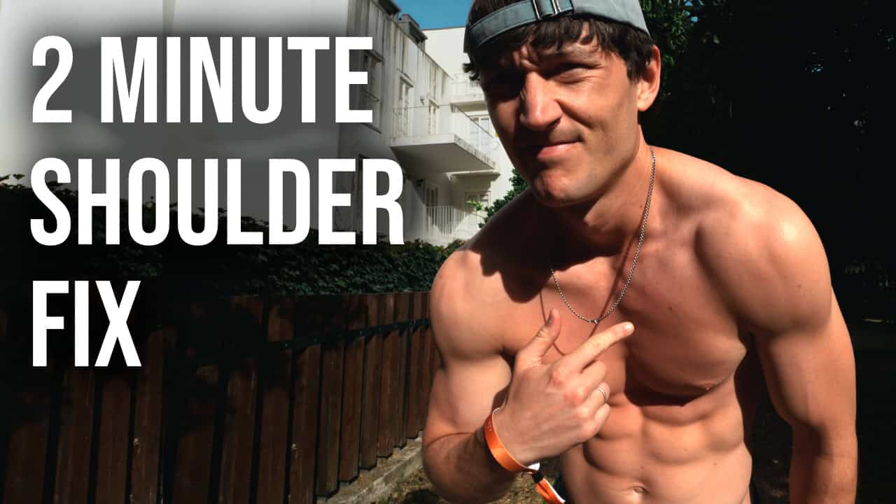 The best exercise for fixing tight shoulders & chest